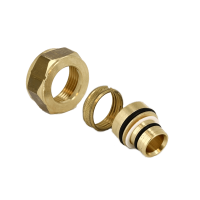 BONFIX Alu-pex press multilayer knelset verloop 26mm x 3mm naar 28mm knelfitting