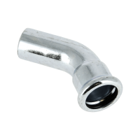 BONFIX press C-staal insteekbocht 45 graden 22mm MF