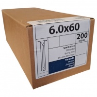Spanhulzen 6.0 x 60 - 200 stuks