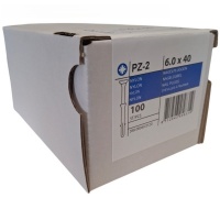 Slagpluggen 6.0 x 40 - 100 stuks