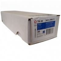 Tellerkopschroeven 6.0 x 300 deeldraad - 50 stuks