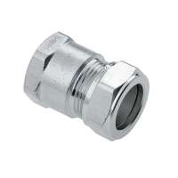 BONFIX messing vernikkeld knelfitting schroefbus 15mm x 3/8inch FRp