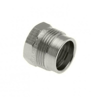 Bonfix chrome connection piece straight M24 x 1/2inch RRp