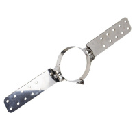 Flexibel rookkanaal Ø80 - draaibaar bevestigingsbeugel