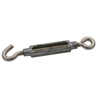 Turnbuckles aluminum housing M10 x 125 - 10 pcs