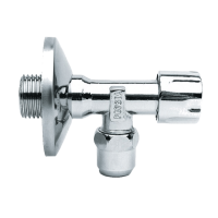 BONFIX 99977 Hoekstopkraan 10mm x 1/2inch met rozet