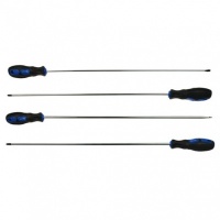 Lange Schroevendraaierset 450 mm – Sterk, Comfortabel en Ideaal voor Diepe Bereikbaarheid - GEKO