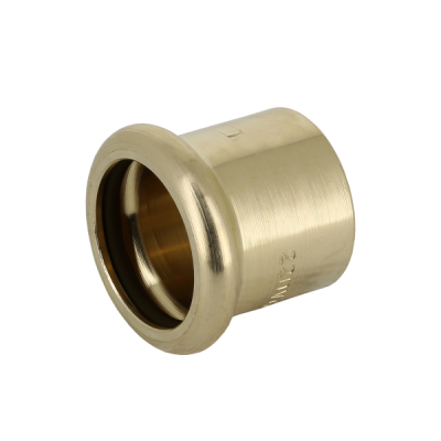 Photo of BONFIX press fitting red copper silicium stop end 15mm F