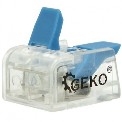 Foto van GEKO Lasklemmen 2-voudig 0.2–4 mm² – Snelle en Veilige Elektrische Verbindingen (10 stuks)