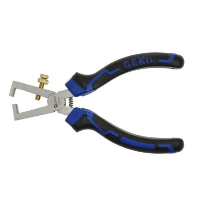 Photo of GEKO Wire Stripping Pliers 160 mm – 0.2–6 mm² – Steel Wire Stripper – G00811