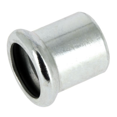 Photo of BONFIX press fitting galvanized steel stop end 15mm F