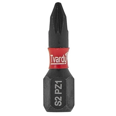 Foto van Tvardy impact bit Pozidriv PZ1 25mm