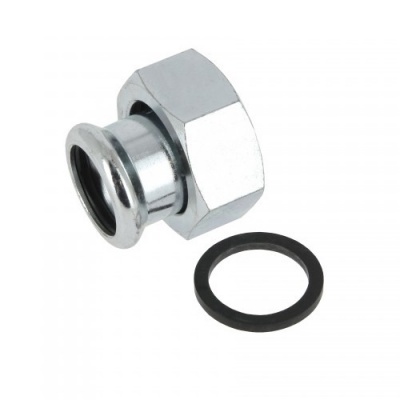 BONFIX press fitting galvanized steel union coupling 54mm x 2 3/8inch FRp