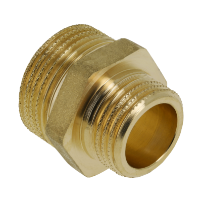 BONFIX messing draadfitting verloopnippel 3inch x 2 1/2inch RR