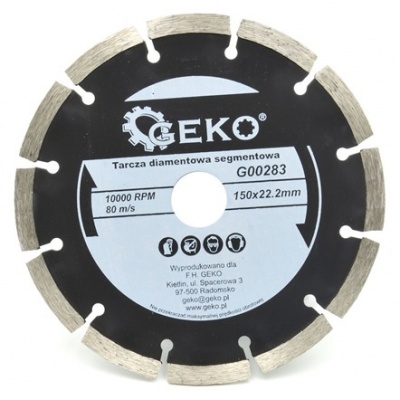 Foto van Diamantschijf voor beton en steen 150 x 8,0 x 22,2 mm - per stuk