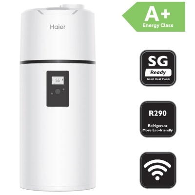 Foto van Haier HP110M8 Warmtepompboiler 110 liter - Energielabel A+, R290