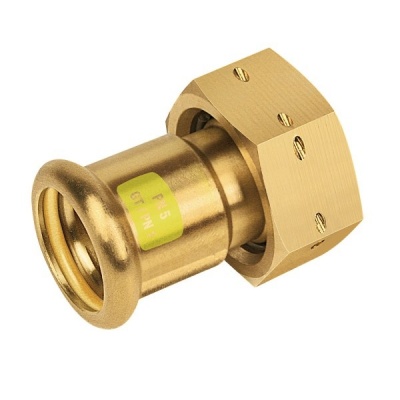 Foto van BONFIX press RK gas 2-delige wartelkoppeling 1 3/8inch x 22mm FRp