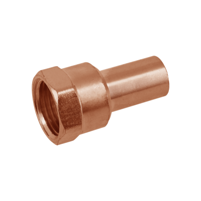 BONFIX press fitting red copper push-in coupling female thread 12mm x 1/2inch MRp BONFIX press fitting red copper push-in coupling female thread 12mm x 1/2inch MRp