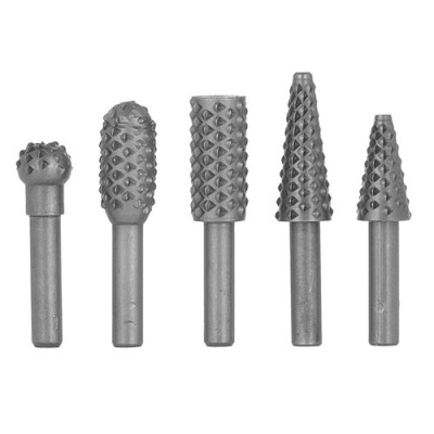 GEKO Wood Rasp Set 5 pieces 15 mm, HEX – 10,000 RPM Photo of GEKO Wood Rasp Set 5 pieces 15 mm, HEX – 10,000 RPM