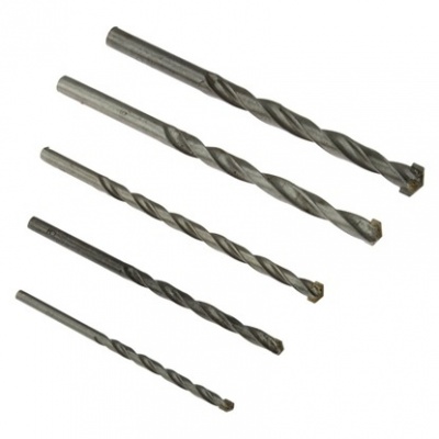 Foto van 5-delige steenborenset set 4.0 tot 10.0mm voor beton, steen en metselwerk