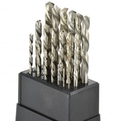 Foto van 19-delige HSS Metaalborenset 1.0 tot 10.0 mm