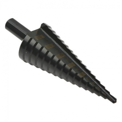 Foto van GEKO Trappenboor 4–32 mm | HSS Staal met TiAlN Coating | Voor Metaal & Kunststof