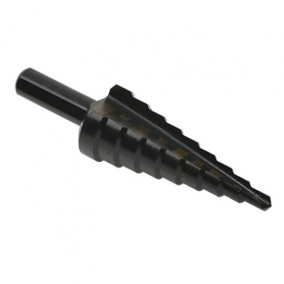 Foto van GEKO Trappenboor 4–20 mm | HSS Staal met TiAlN Coating | Voor Metaal & Kunststof