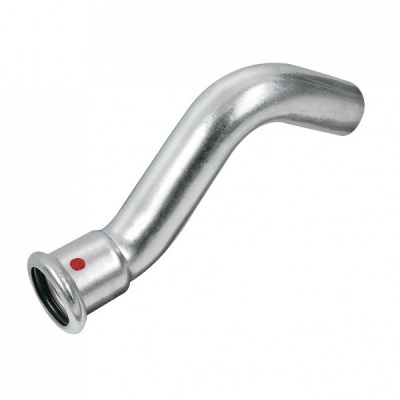 BONFIX press fitting galvanized steel cross-over elbow long 12mm MF BONFIX press fitting galvanized steel cross-over elbow long 12mm MF