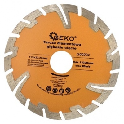 Foto van Diamantschijf premium voor beton en steen 125 x 8,0 x 22,2 mm - per stuk