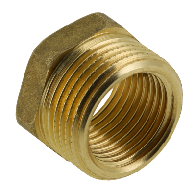 BONFIX messing draadfitting verloopring 1/2inch x 1/8inch RRp