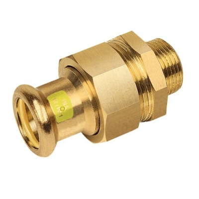 Foto van BONFIX press RK gas 3-delige wartelkoppeling 3/4inch x 28mm FR