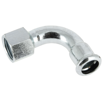 BONFIX press C-staal bocht 90 graden 1/2inch x 35mm FRp Foto van BONFIX press C-staal bocht 90 graden 1/2inch x 35mm FRp