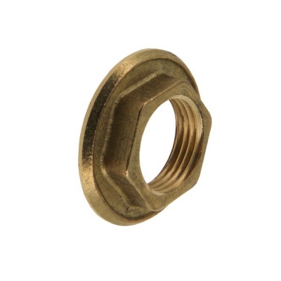 BONFIX messing draadfitting connectiemoer met kraag 1inch Rp