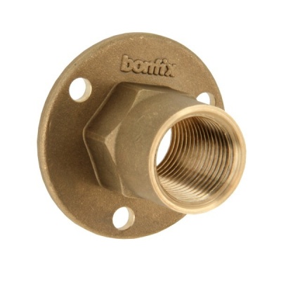 BONFIX messing draadfitting zolderplaat 1/2inch Rp
