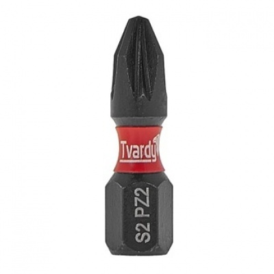 Foto van Tvardy impact bit Pozidriv PZ2 25mm