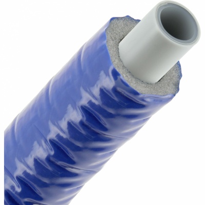 BONFIX Alu-press - multilayer pipe 25mm x 2,5mm with 6mm blue insulation - roll 50m BONFIX Alu-press - multilayer pipe 25mm x 2,5mm with 6mm blue insulation - roll 50m