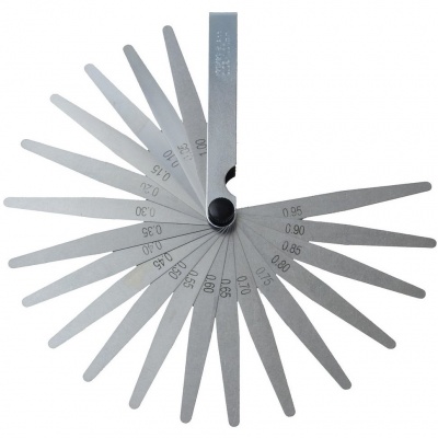 Photo of GEKO Feeler Gauge 20-Piece Set 0.05-1.00mm – Precision Tool for Accurate Measurements