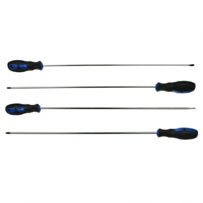 Lange Schroevendraaierset 450 mm – Sterk, Comfortabel en Ideaal voor Diepe Bereikbaarheid - GEKO Foto van Lange Schroevendraaierset 450 mm – Sterk, Comfortabel en Ideaal voor Diepe Bereikbaarheid - GEKO