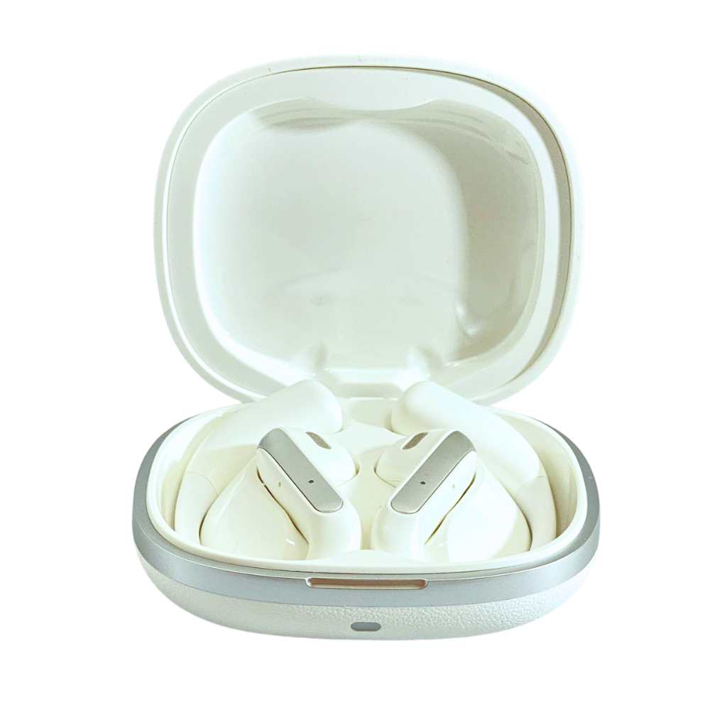 Bluetooth Earbuds met Oplaadcase & Live Vertaalfunctie - Wit Bluetooth Earbuds met Oplaadcase & Live Vertaalfunctie - Wit