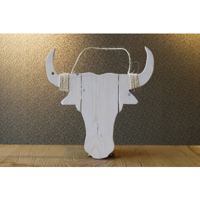 Stierenkop small white wash Stierenkop small white wash