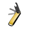 Foto van Orbitkey Hybrid Leather Sleutelhanger + Multitool V2 Giftset Solar Yellow