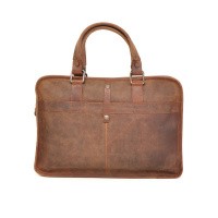 Barbarossa Ruvido 826-100 Single Section Businessbag Coffee