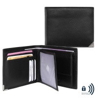 dR Amsterdam Billfold 15559 Zwart