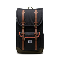 Herschel Rugtas Little America Black/Ivy Green/Chutney