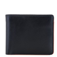 My Walit 4006 Standard Wallet W/Coin Pocket Black Orange