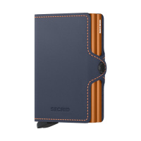 Secrid Twinwallet Matte Night Blue-Orange