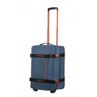 American Tourister Urban Track Duffle/Wheels S Coated Navy/Orange