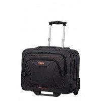 American Tourister At Work Rolling Tote 15.6 Black/Orange