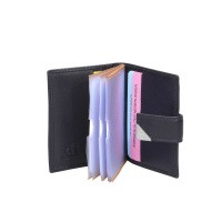 dR Amsterdam Creditcard-etui 15692 Blauw