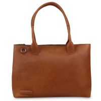 Plevier 356 Dames Business Schoudertas Cognac Amber